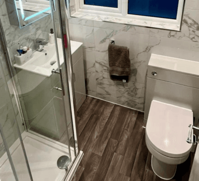 Expert bathroom installation and renovation services in Crawley by DSF Bathrooms