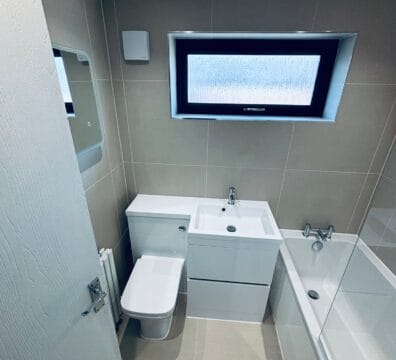 Expert bathroom installation and renovation services in Crawley by DSF Bathrooms